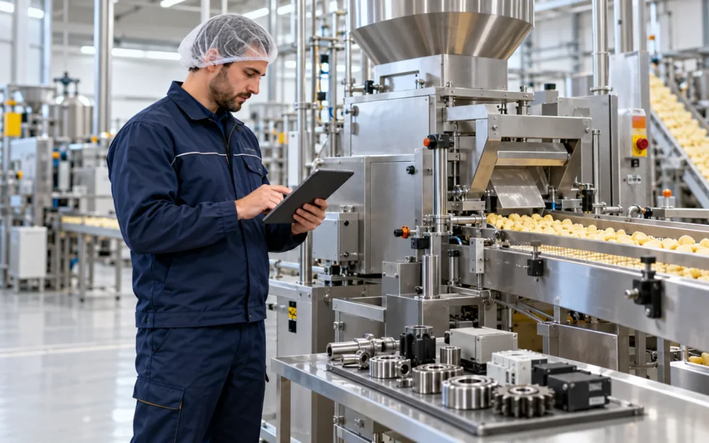 صيانة خط إنتاج صناعي | Industrial production line maintenance